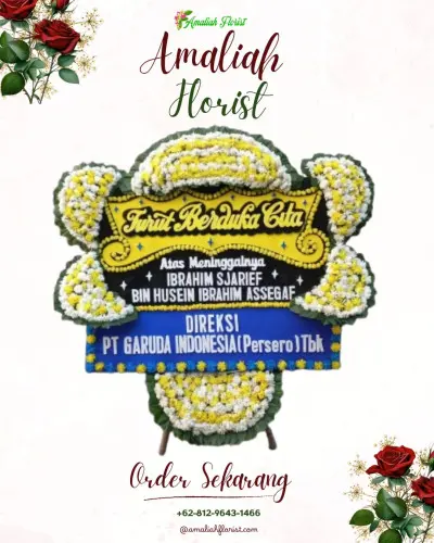 Papan Bunga Duka di Rajapolah